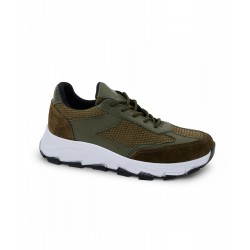 Level AnatomicΑνατομικό Sneaker γυναικείο δερμάτινο 3144 Χακί
